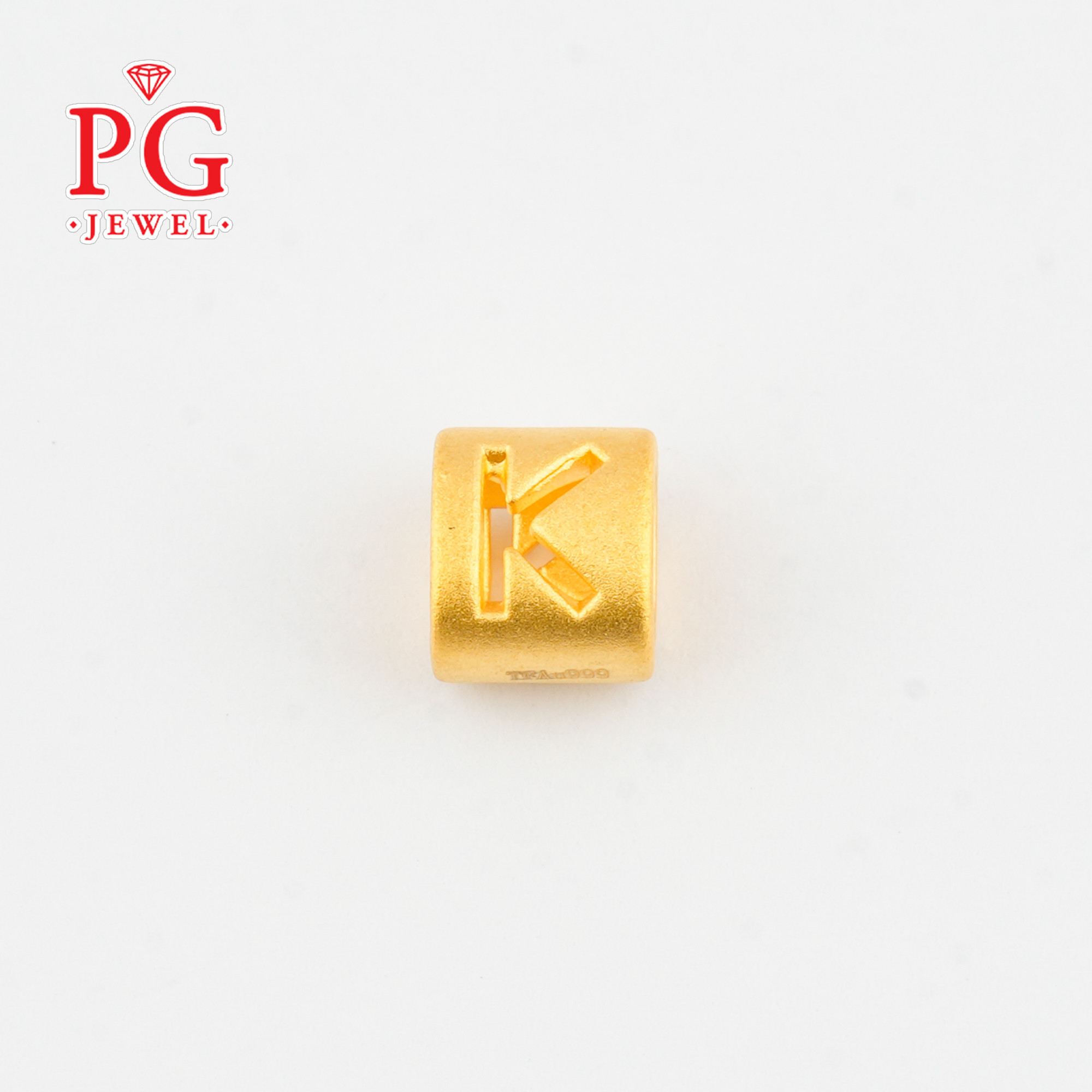 999/24K Gold Charm Alphabet K PGJH180997