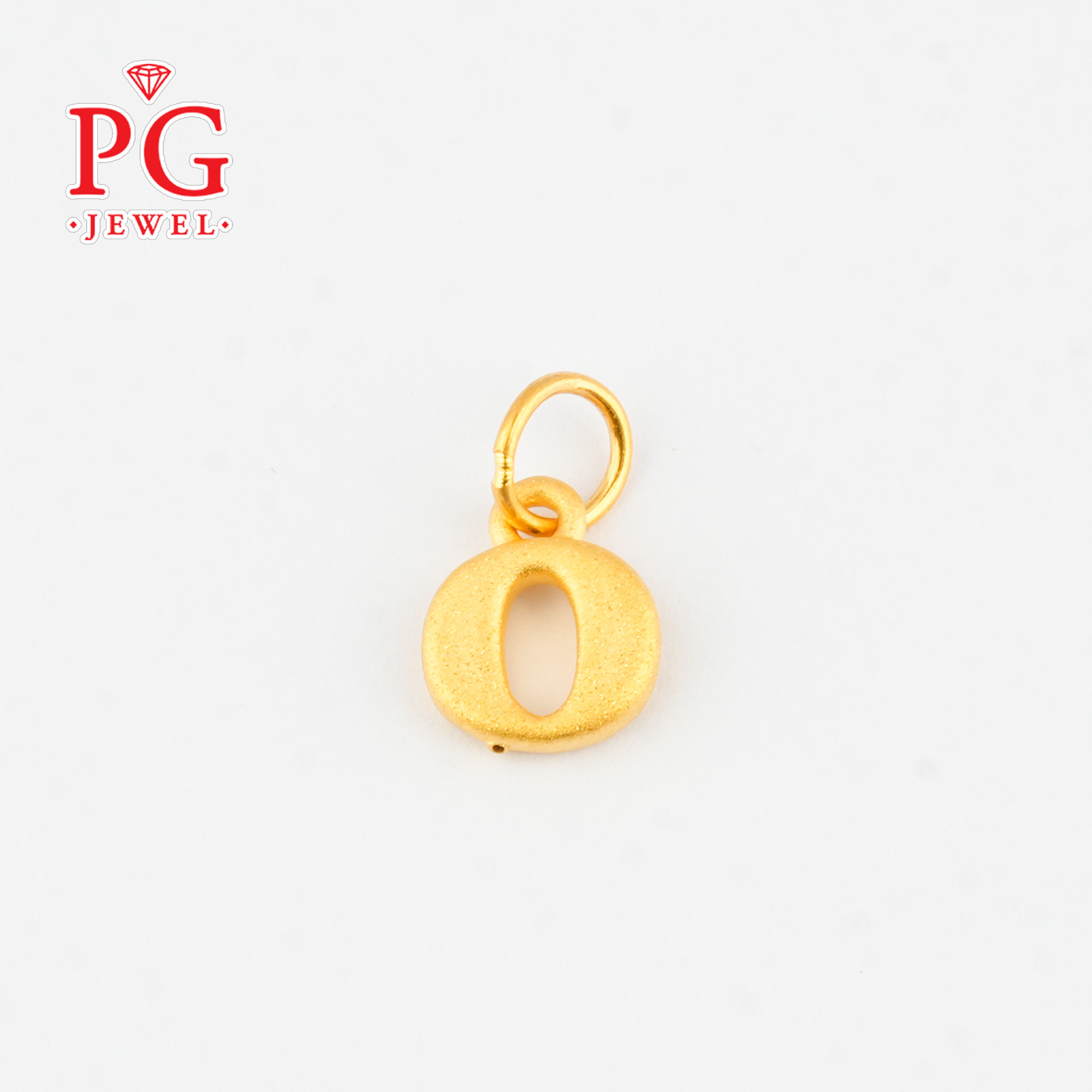 999/24K Gold Charm Alphabet Series O PGJH181023