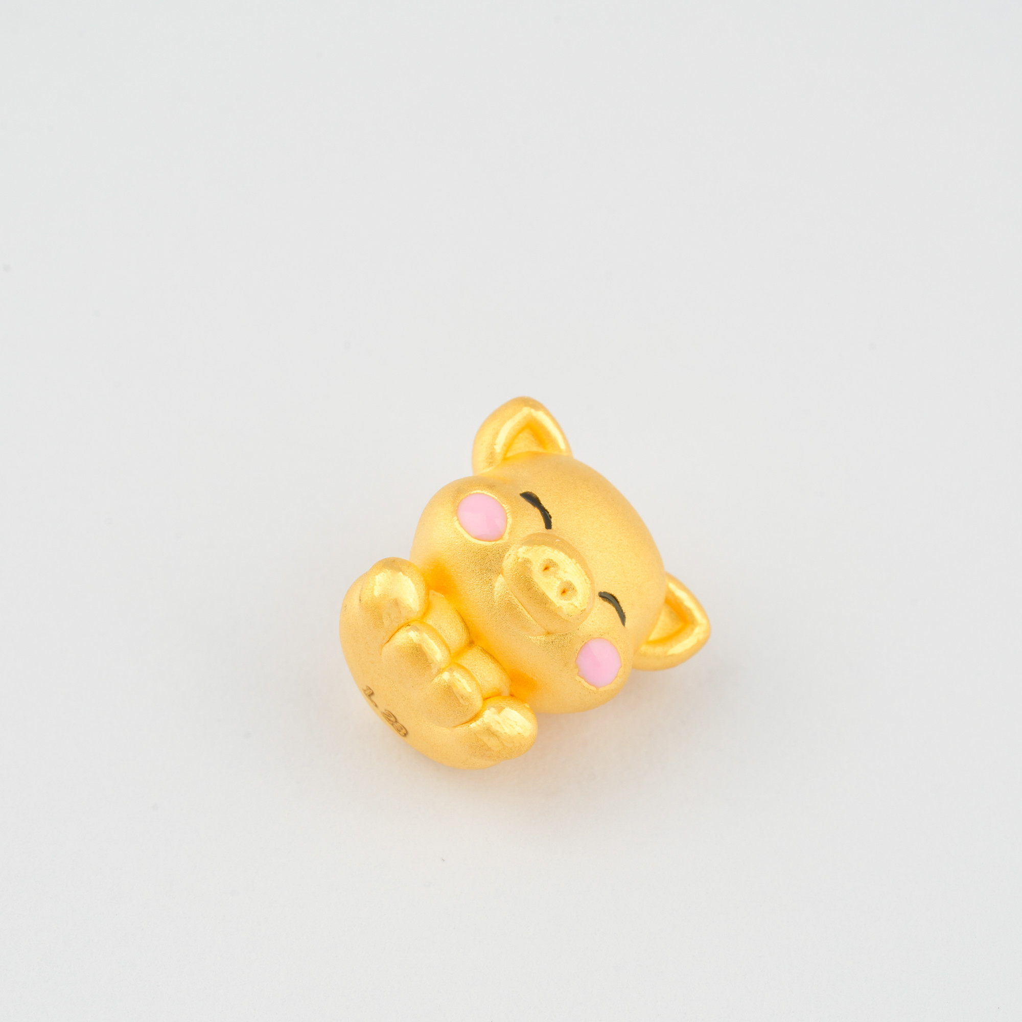 999/24K Gold Charm Pig PGJH182017