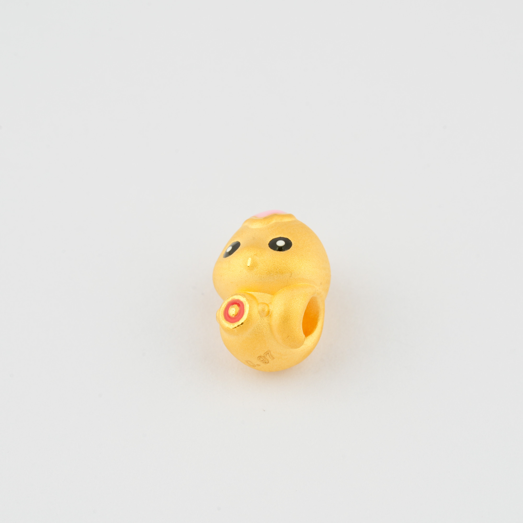 999/24K Gold Charm Hot Chick PGJH182023